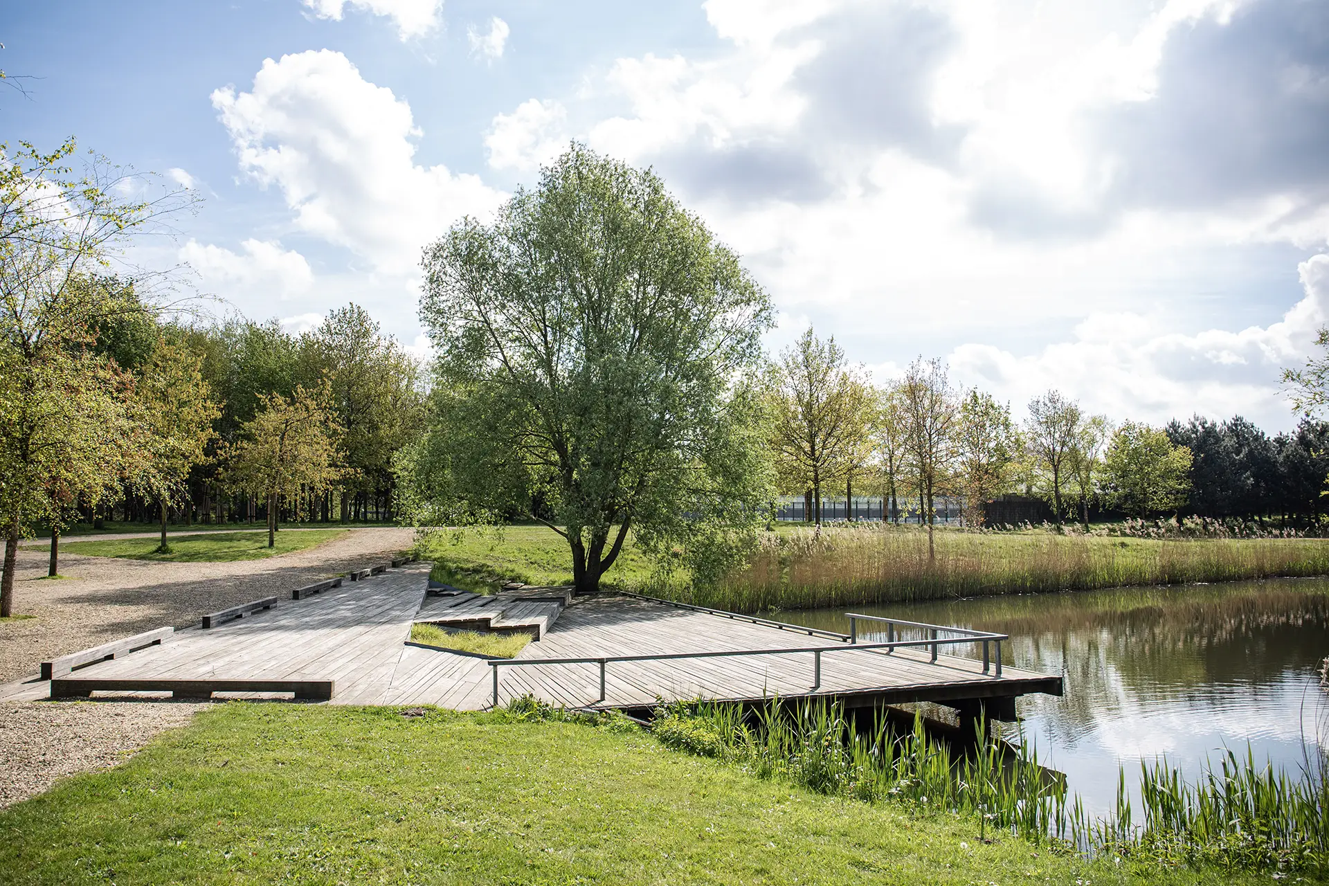 Omgevingsfoto van Prinsenbeek in het park