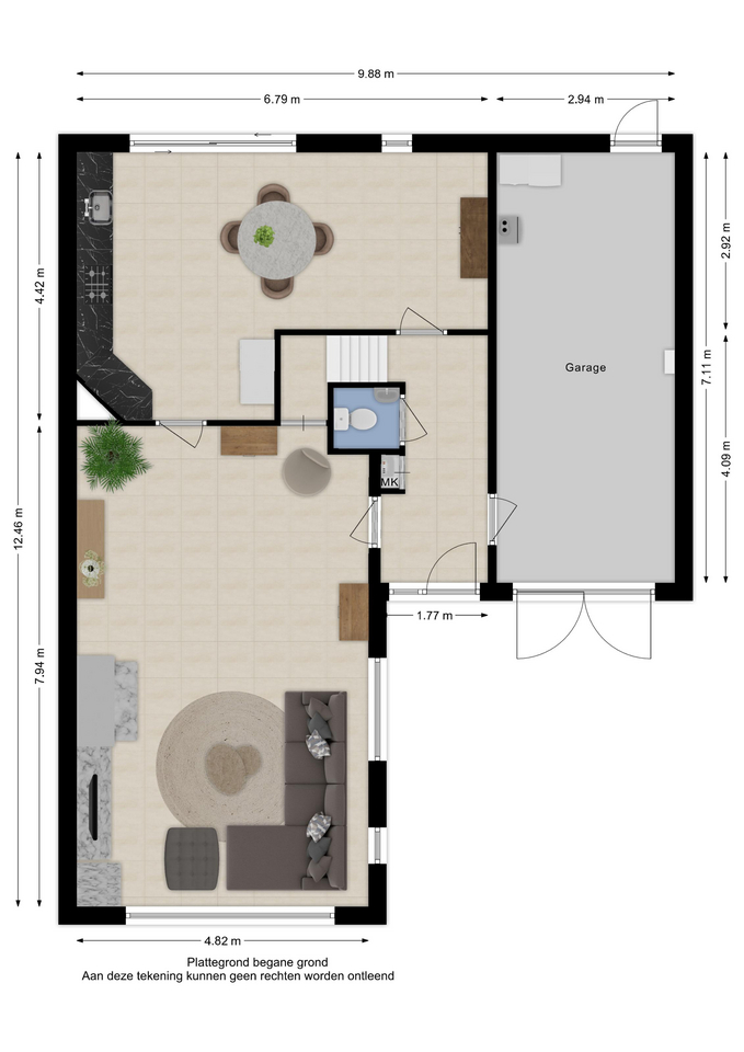 Koop Prinsenbeek Molenstraat 88 – Plattegrond 4