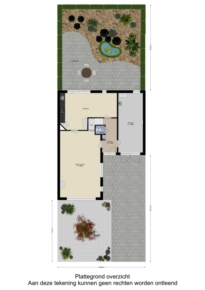 Koop Prinsenbeek Molenstraat 88 – Plattegrond