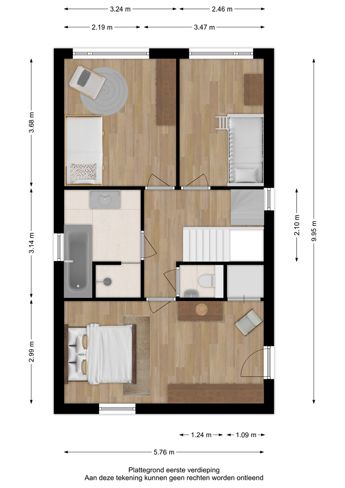 Koop Prinsenbeek Heisprong 4 – Plattegrond