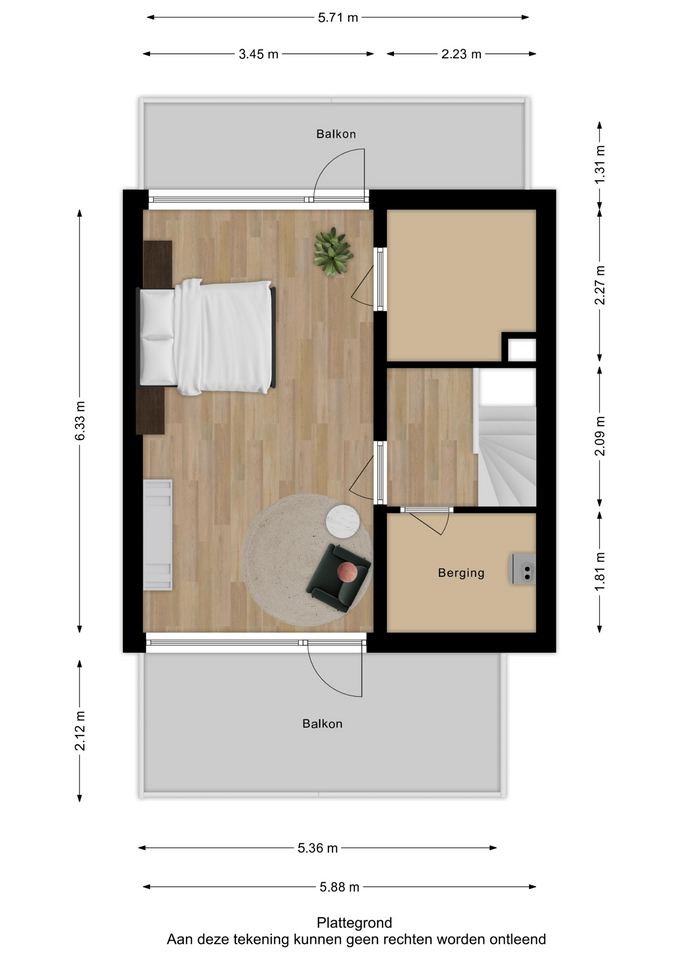 Koop Prinsenbeek Heisprong 4 – Plattegrond 5